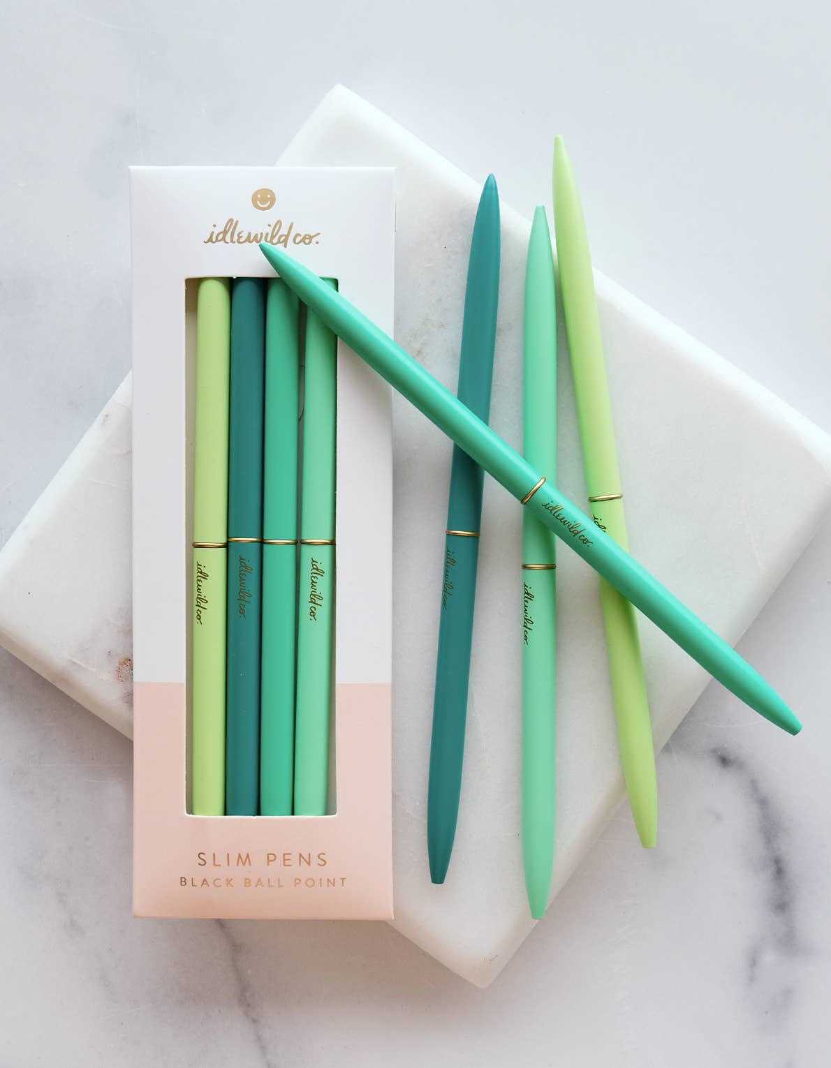 Slim Pens Set of Four | Emerald City