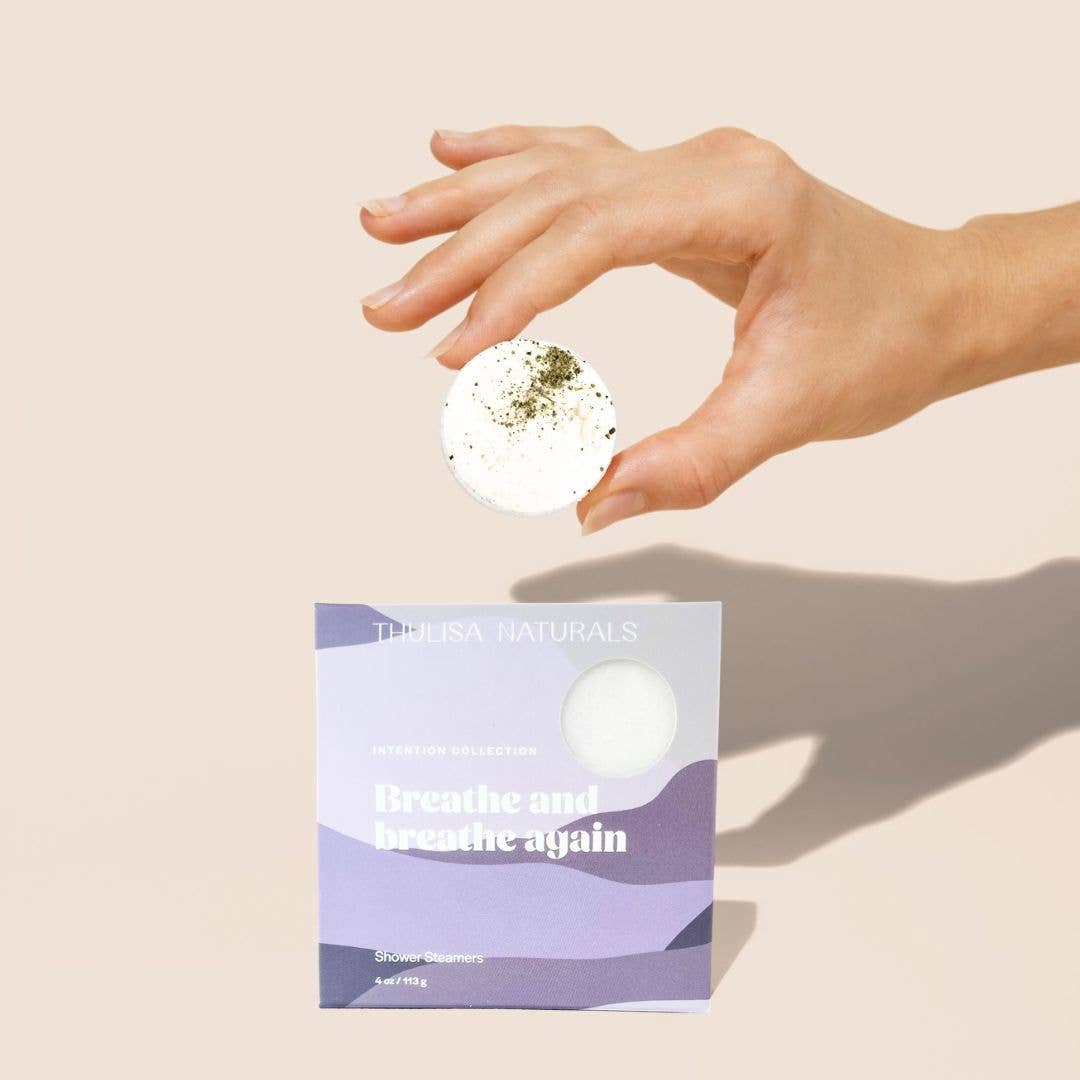 Shower Steamers | Lemongrass + Lime | 4 pack