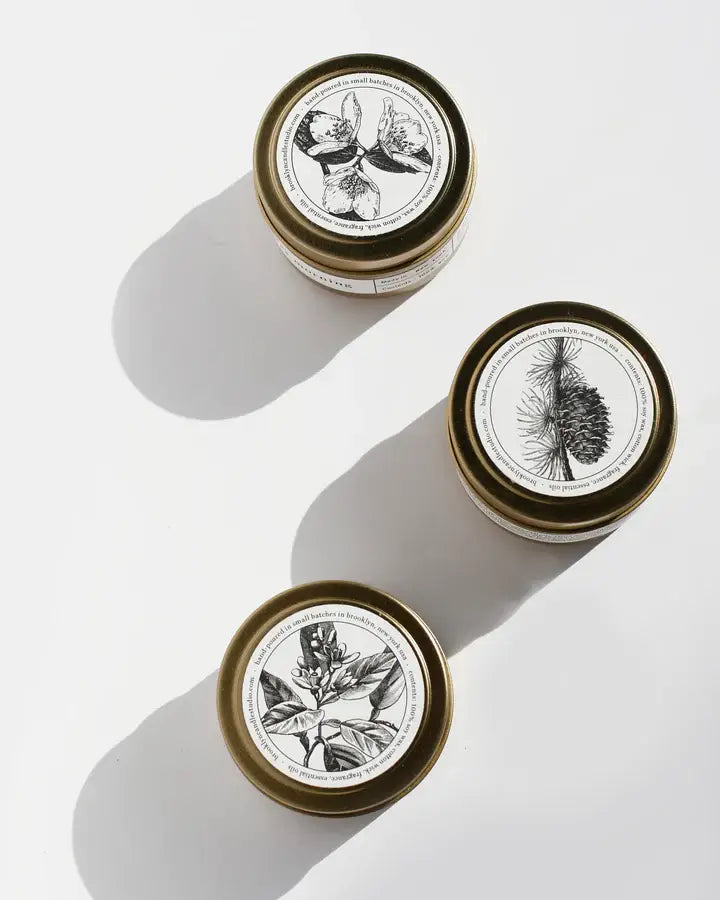 Palo Santo Gold Travel Candle