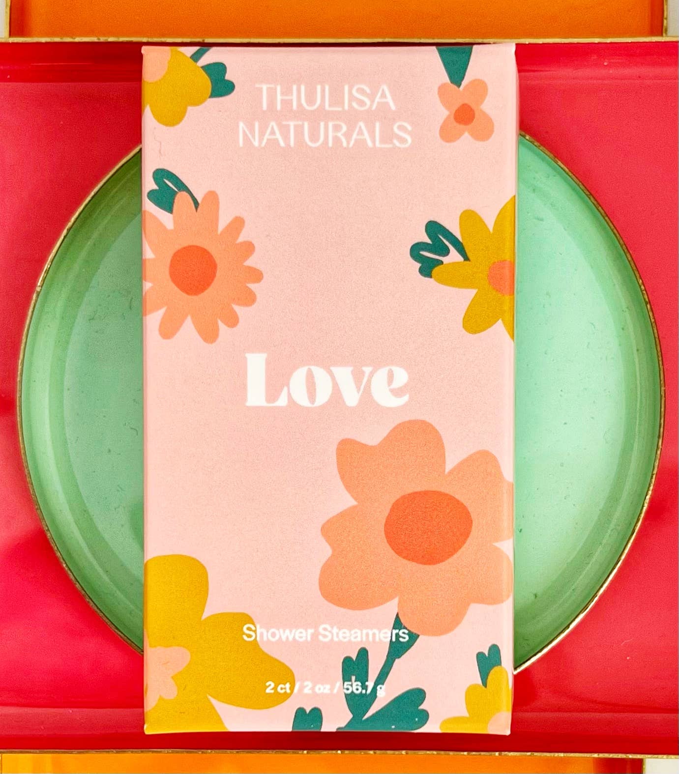 Rose Shower steamer | Love | 2 pack set