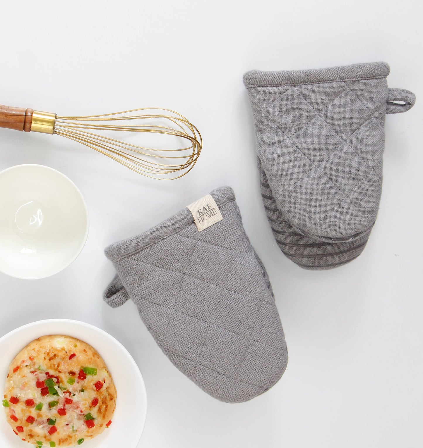 Silicone Mini Mitt: Frost Gray