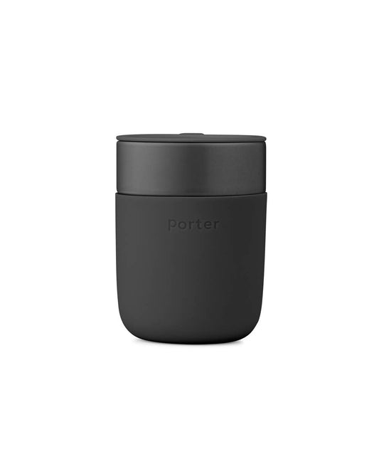 Reusable Ceramic Mug: Charcoal / 12 oz