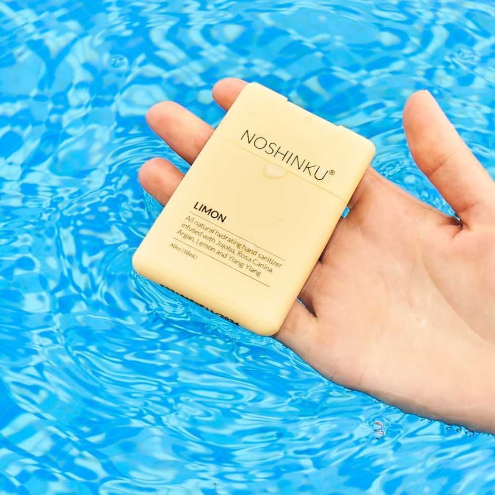 Lemon Ylang Ylang Refillable Pocket Sanitizer