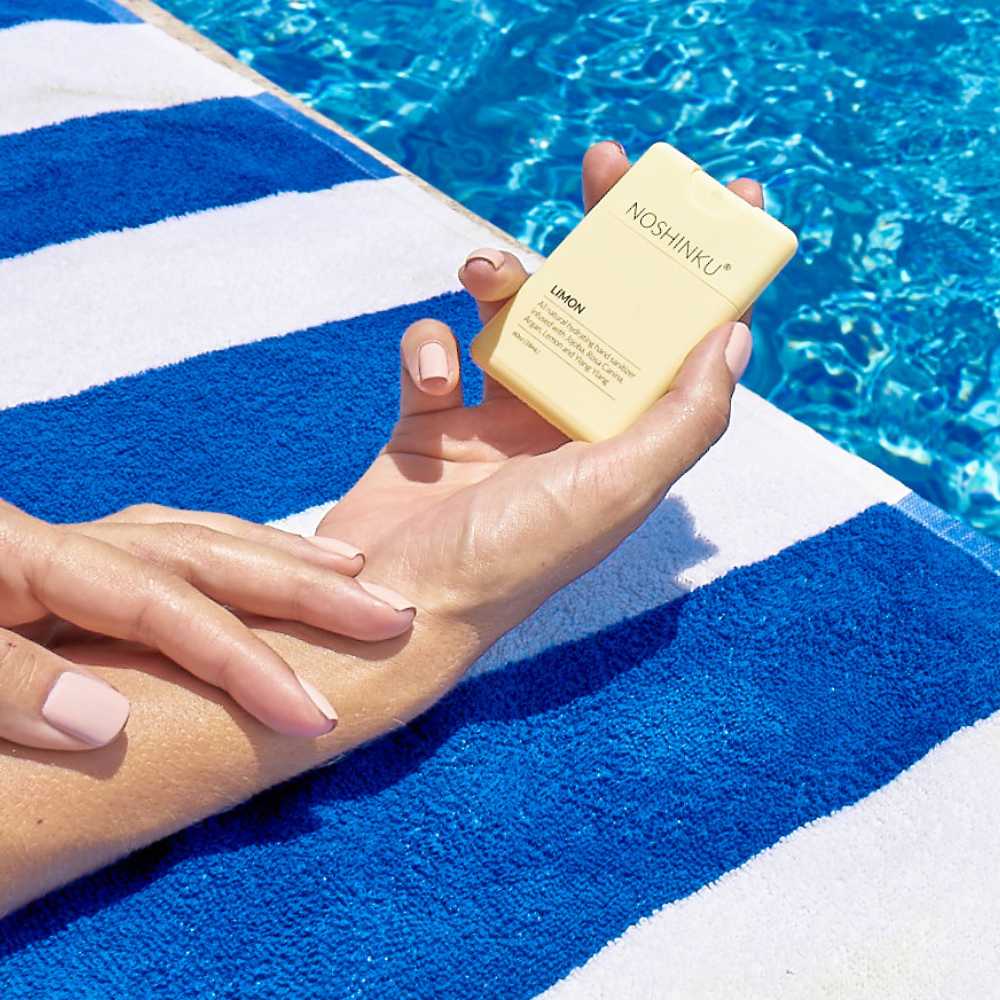 Lemon Ylang Ylang Refillable Pocket Sanitizer