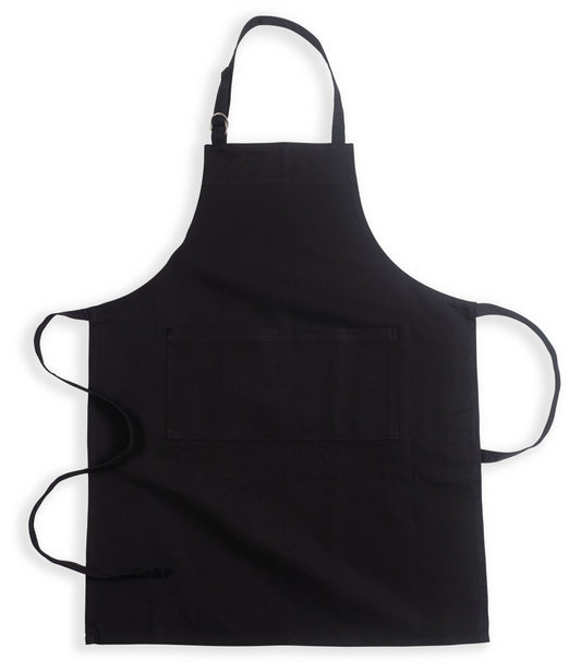 Adjustable Chef's Cooking Apron: Black