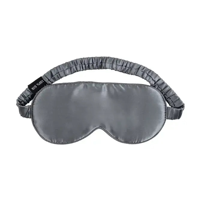 Mulberry Silk Eye Sleep Eye Mask - Charcoal