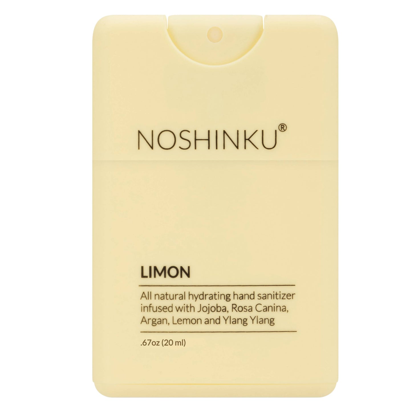 Lemon Ylang Ylang Refillable Pocket Sanitizer