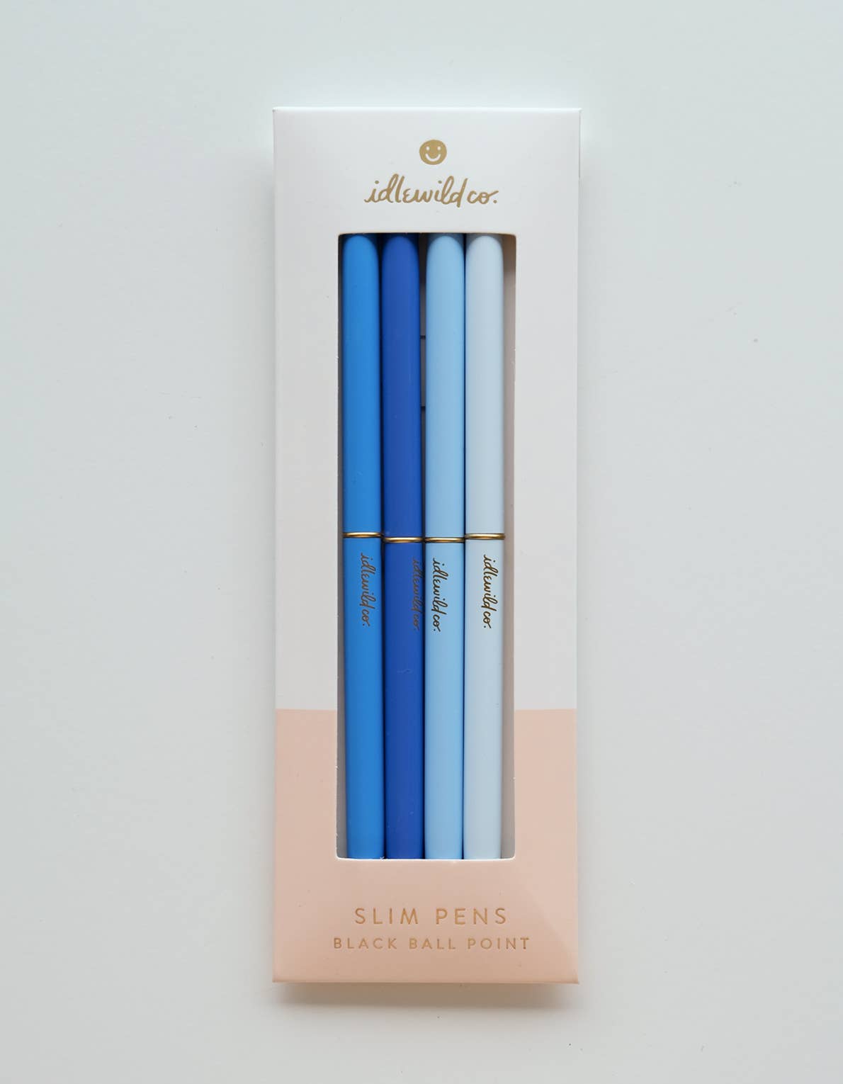Slim Pens Set of Four | Baby Blues