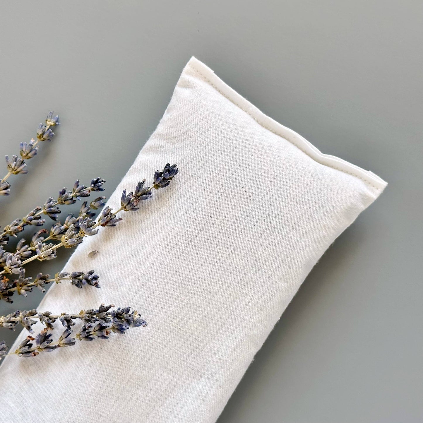 Lavender Eye Pillow-Orange Cream